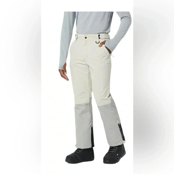 Amazon Essentials Beige Black Insulated Men’s Ski Snow Pants size XL - Picture 1 of 15